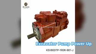 굴삭기 펌프 업그레이드 K5V80DTP OEM 품질